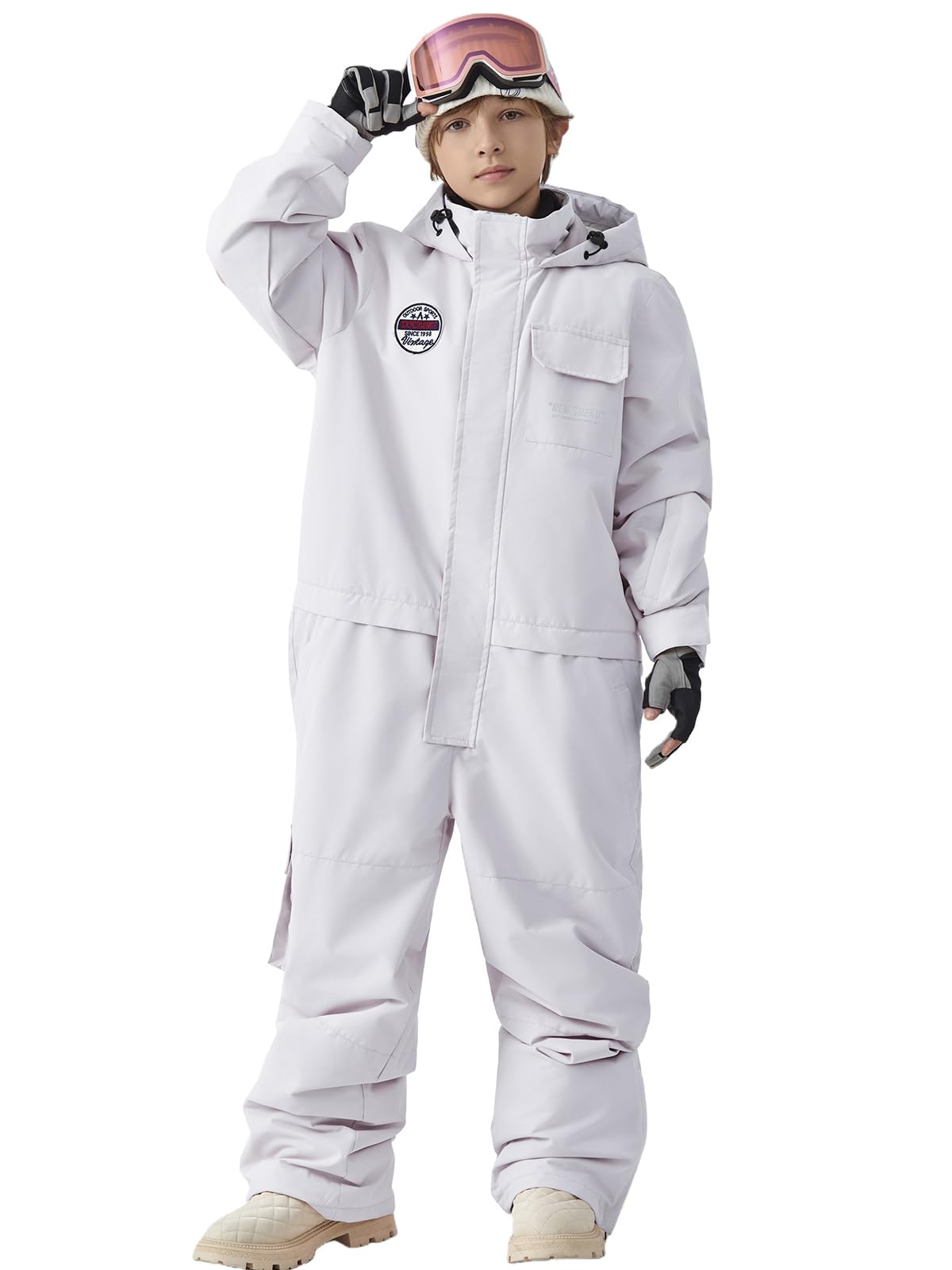 Kids' One-Piece Ski Suits