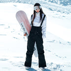 Unisex Plus-Size Ski Bibs – Relaxed-Fit Snow Pants