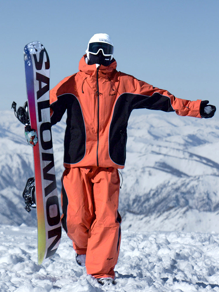Men's Baggy Ski Jacket & Pants – 3L Hardshell Waterproof Fabric