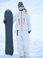 Unisex Snow Jacket & Bibs – Couple Style Waterproof Snowsuits