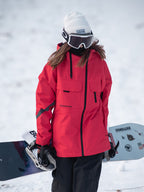 Cargo Pocket Snowboard Jacket – Waterproof & Insulated