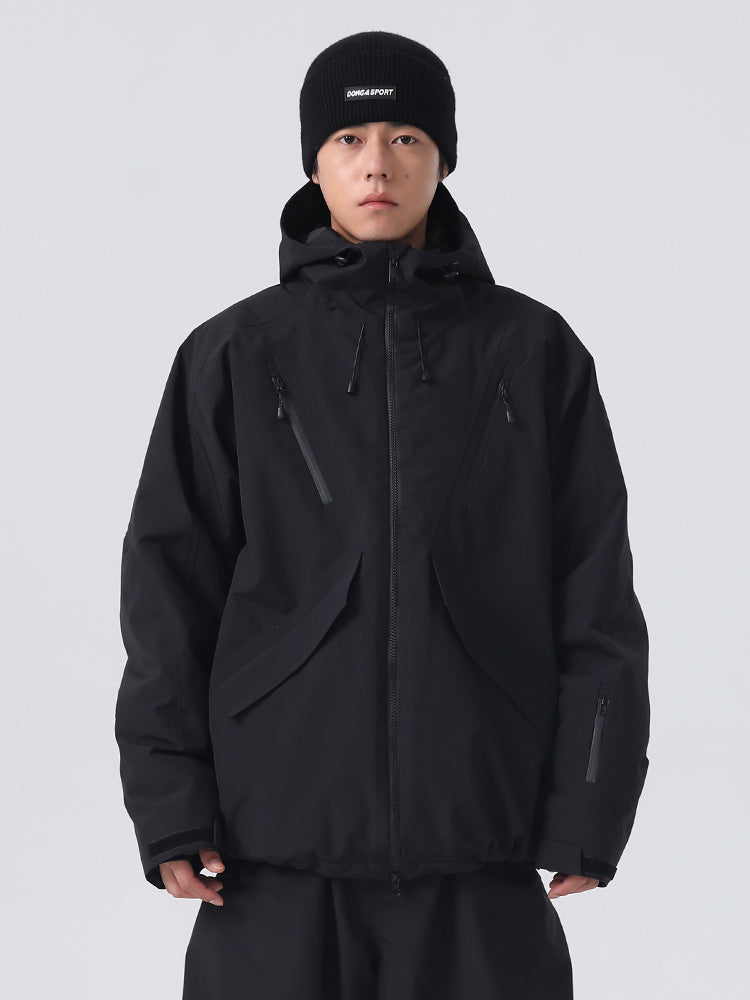 Unisex All-Weather Baggy Snow Jacket Insulated Winter Coat