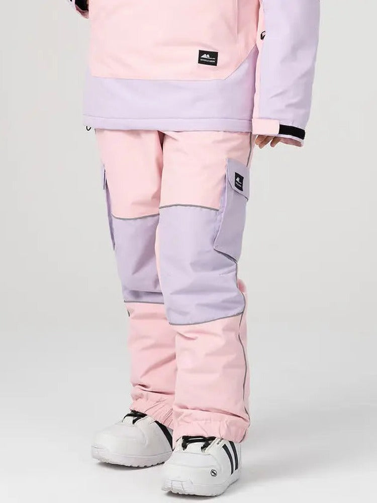 Adult Baggy Snowboard Trousers Insulated Cargo Ski Pants（复制）