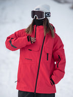 Cargo Pocket Snowboard Jacket – Waterproof & Insulated