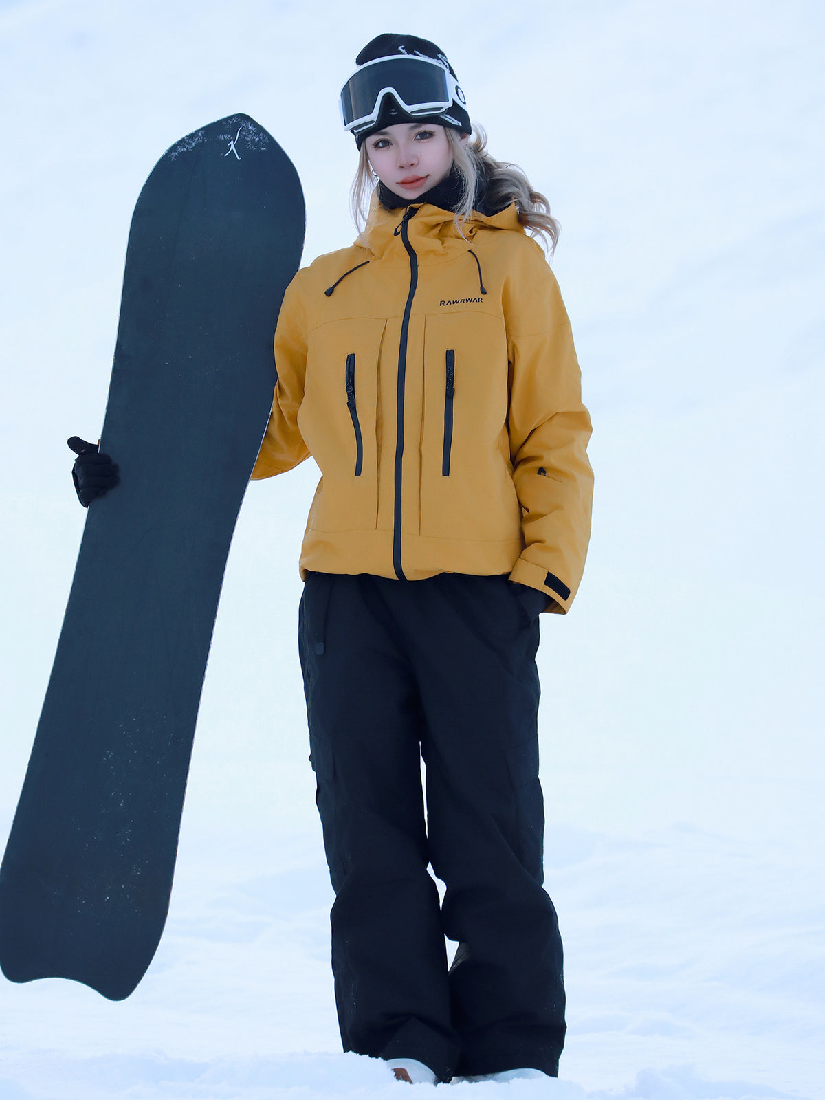 Unisex Snow Jacket & Bibs – Couple Style Waterproof Snowsuits