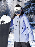 Cargo Pocket Snowboard Jacket – Waterproof & Insulated