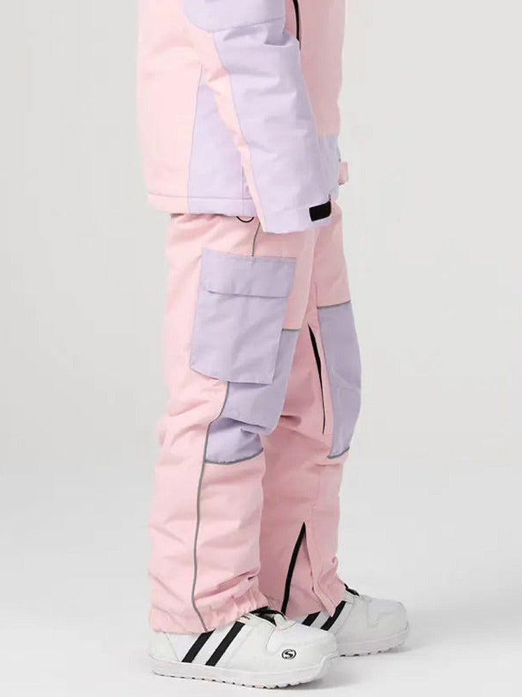 Adult Baggy Snowboard Trousers Insulated Cargo Ski Pants（复制）