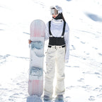 Unisex Plus-Size Ski Bibs – Relaxed-Fit Snow Pants