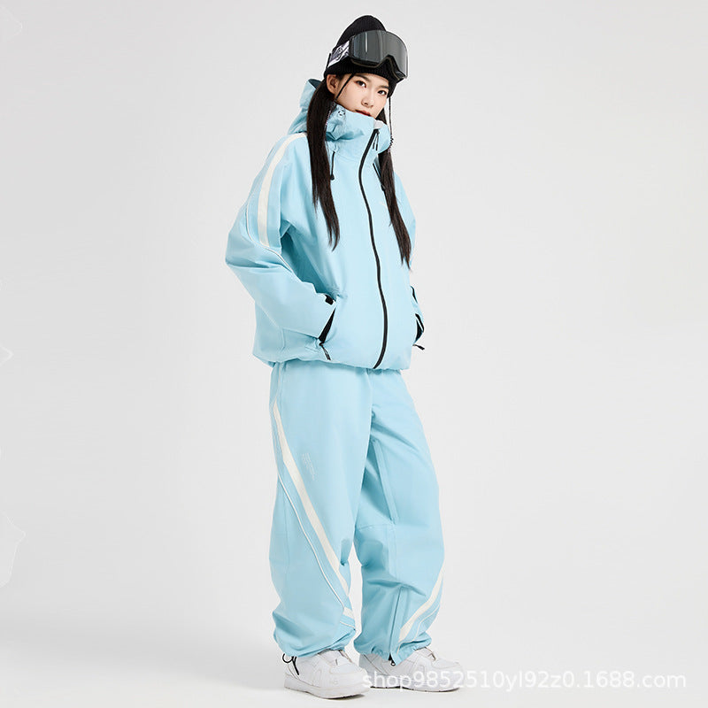 Unisex Ski Jacket & Pant Set – 3L Waterproof for Backcountry Skiing