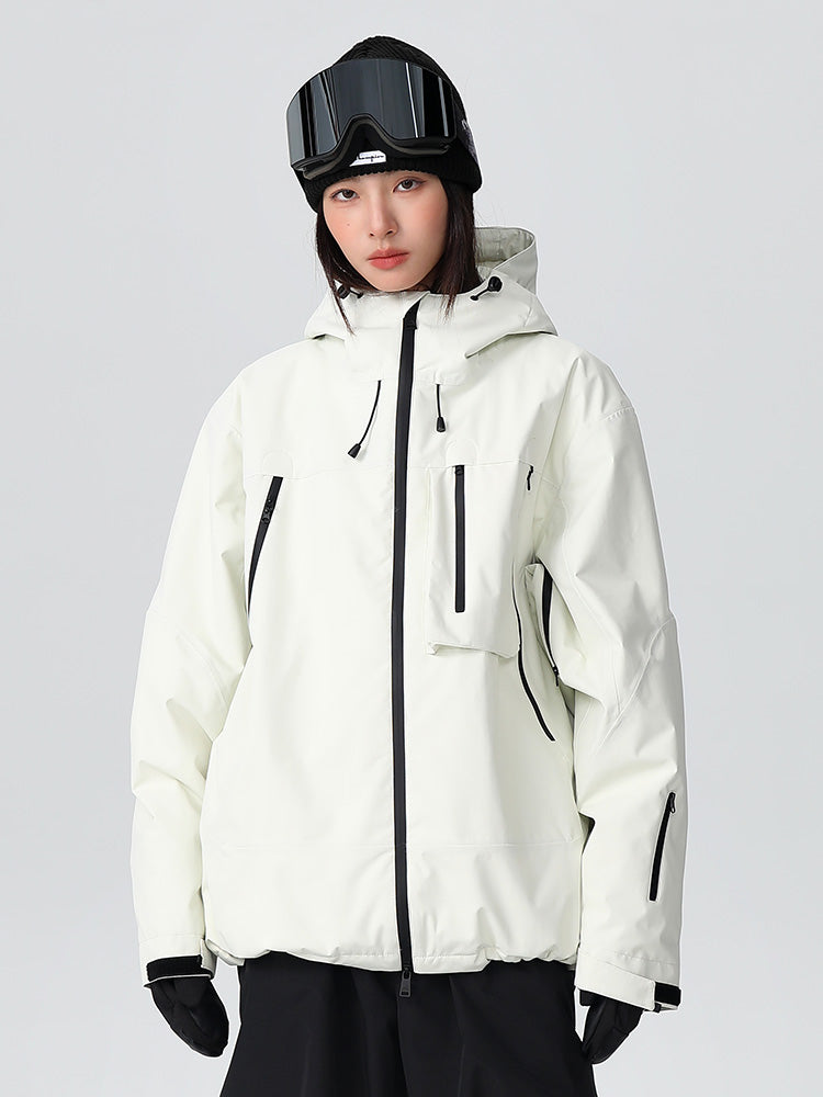 Women's 3-Layer All-Mountain Ski Jacket Waterproof Insulated