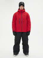 Unisex Snow Jacket & Bibs – Couple Style Waterproof Snowsuits