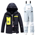 Women's 2-Piece Ski Suit Set | Insulated Jacket & Snow Bibs