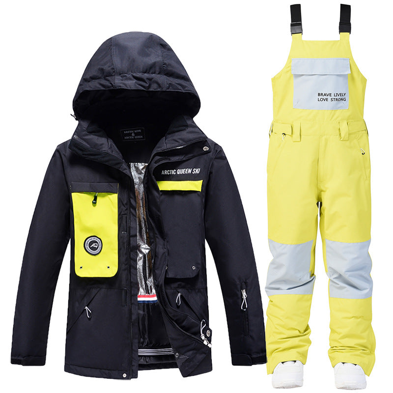 Women's 2-Piece Ski Suit Set | Insulated Jacket & Snow Bibs