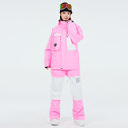 Women's 2-Piece Ski Suit Set | Insulated Jacket & Snow Bibs