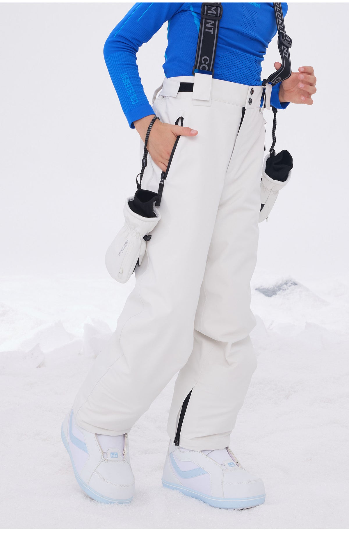 Kids' 3L Seam-Sealed Insulated Ski Bibs