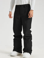 Men's Utility Snow Pants in Black – Front View
