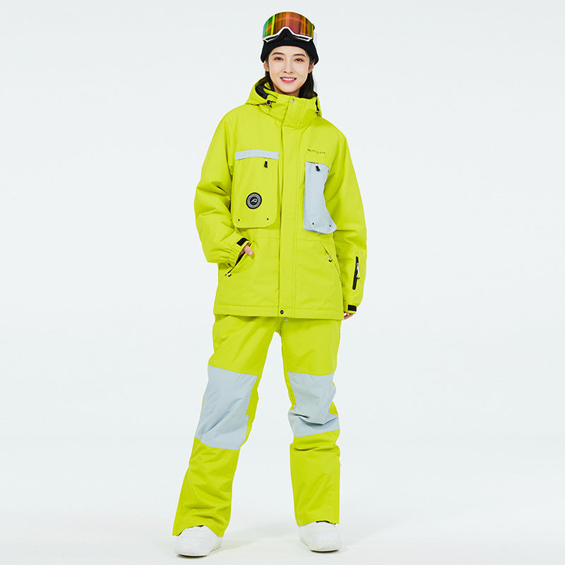 Women's 2-Piece Ski Suit Set | Insulated Jacket & Snow Bibs