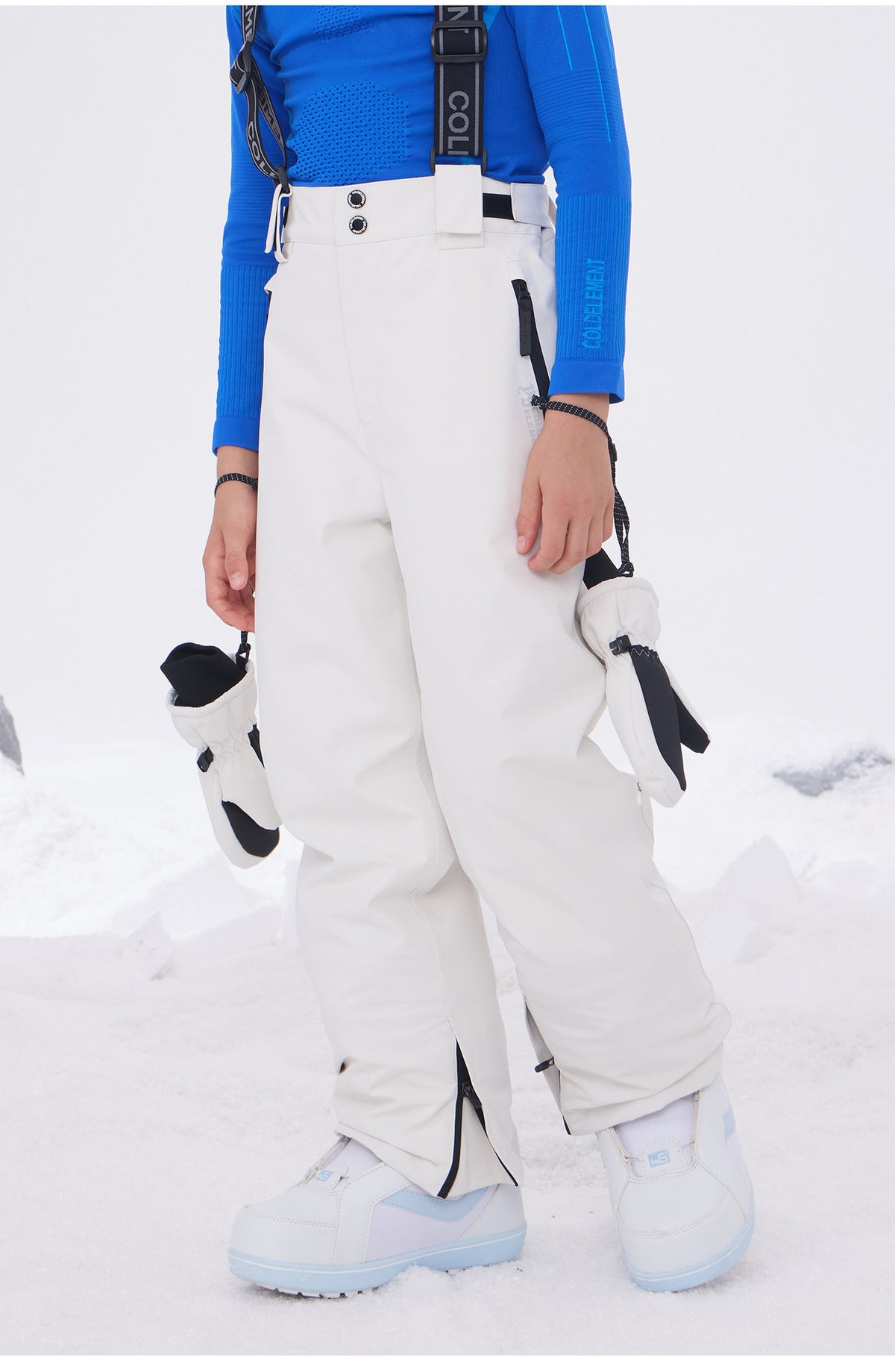 Kids' 3L Seam-Sealed Insulated Ski Bibs