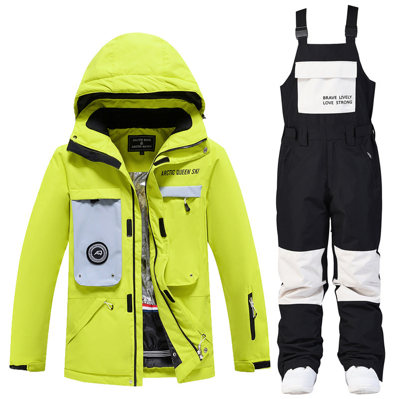 Women's 2-Piece Ski Suit Set | Insulated Jacket & Snow Bibs