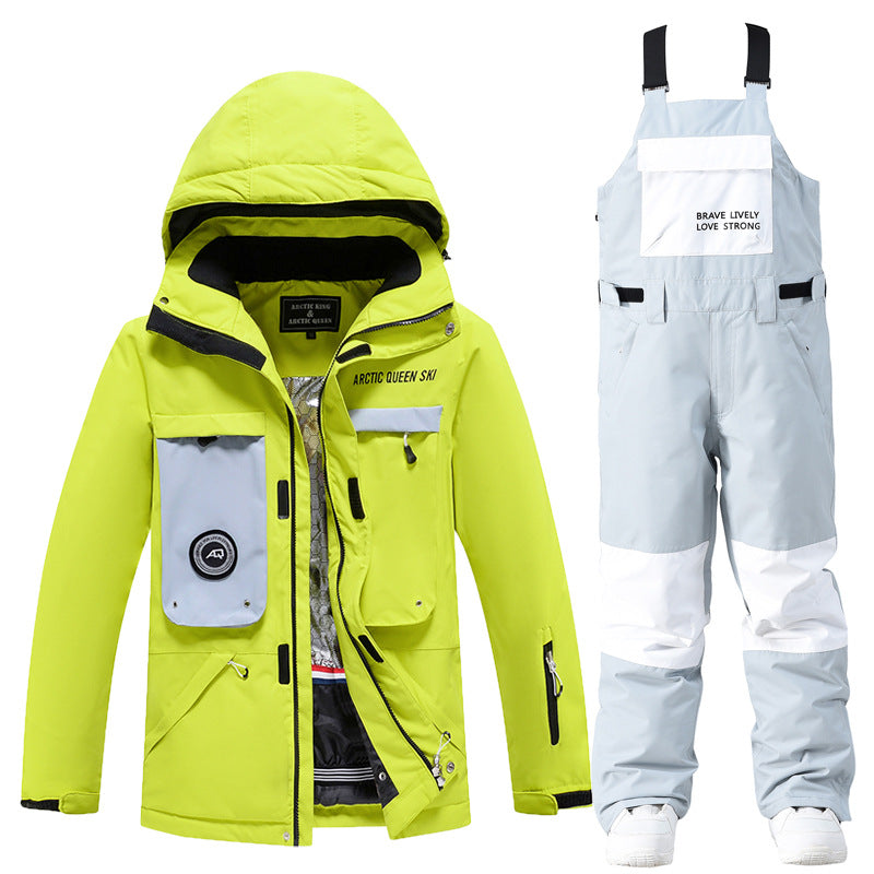 Women's 2-Piece Ski Suit Set | Insulated Jacket & Snow Bibs