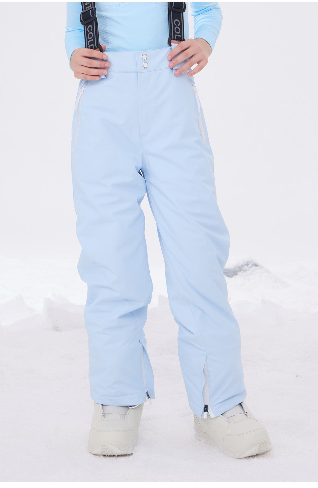 Kids' 3L Seam-Sealed Insulated Ski Bibs