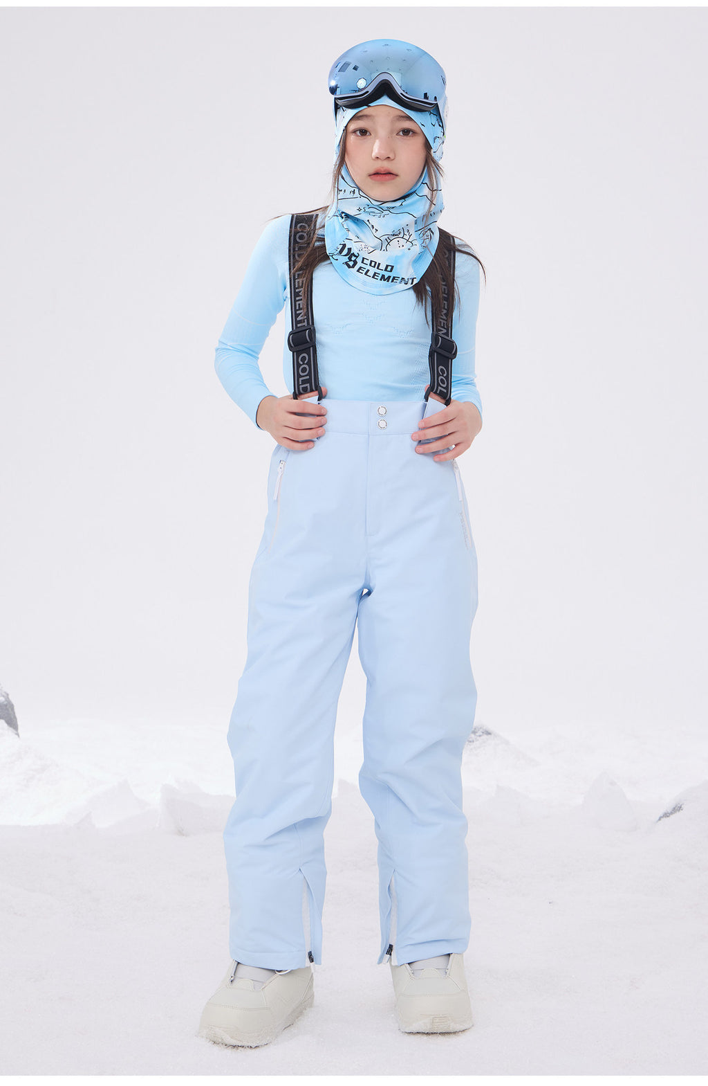 Kids' 3L Seam-Sealed Insulated Ski Bibs
