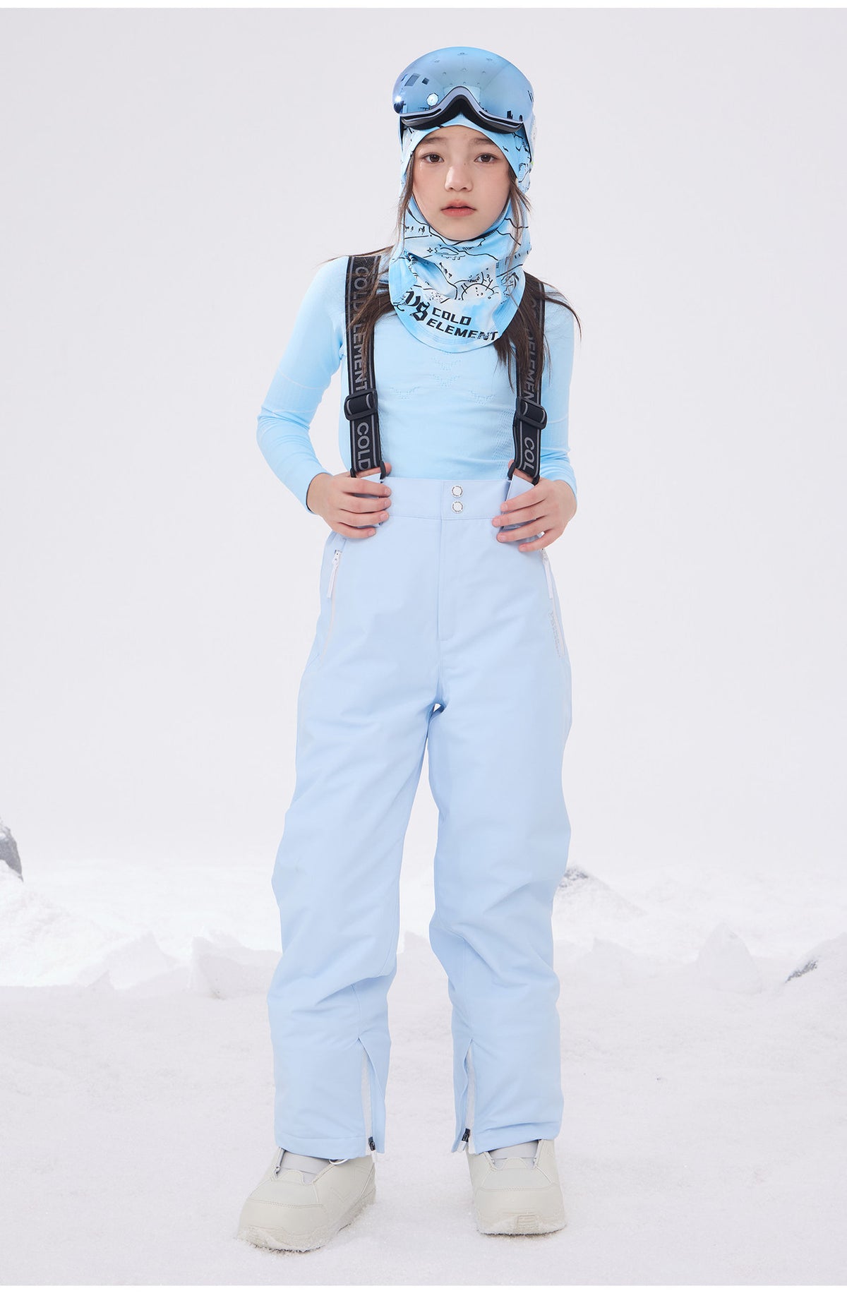 Kids' 3L Seam-Sealed Insulated Ski Bibs