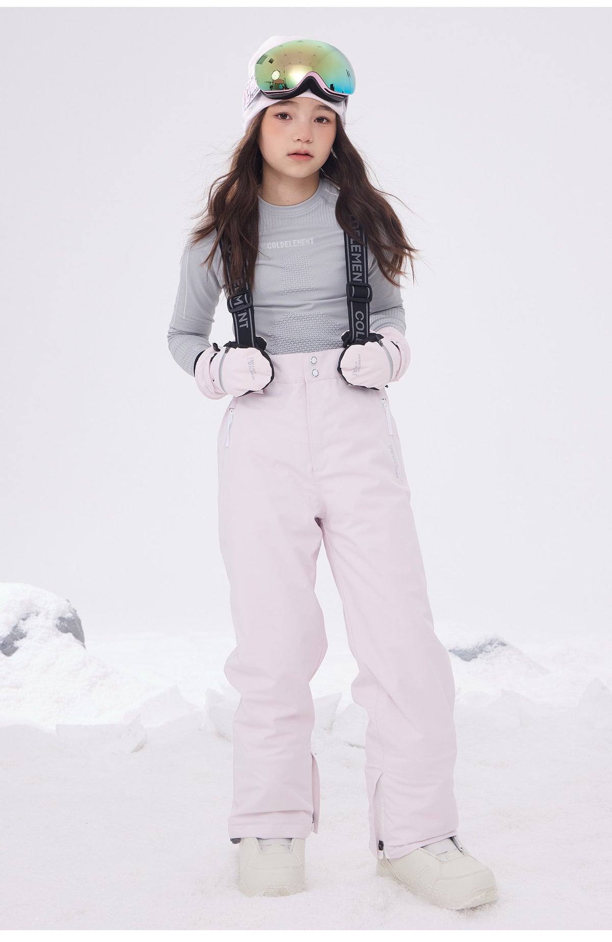 Kids' 3L Seam-Sealed Insulated Ski Bibs