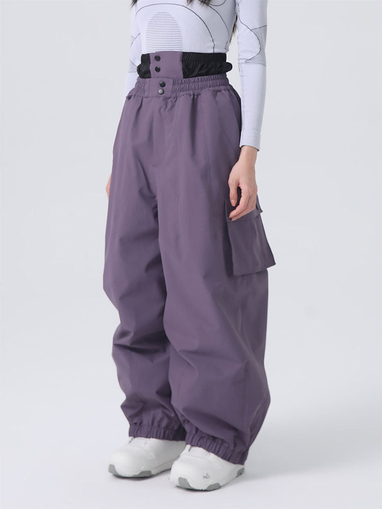 Super Baggy Insulated Waterproof Cargo Ski Pants