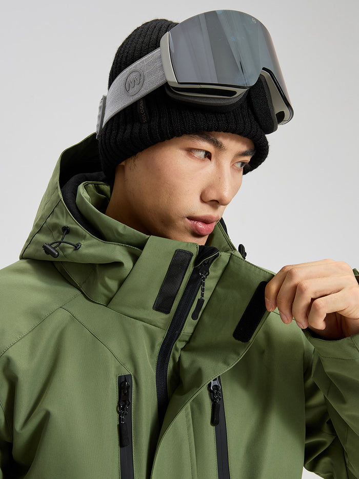Adjustable Hood &amp; High Collar