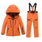 Kids Winter Ski Jackets & Bibs Set