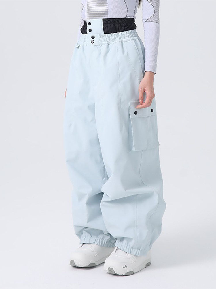 Super Baggy Insulated Waterproof Cargo Ski Pants