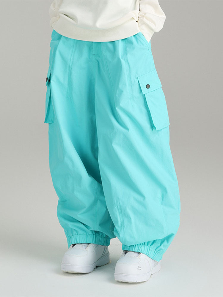 Super Baggy Insulated Waterproof Cargo Ski Pants