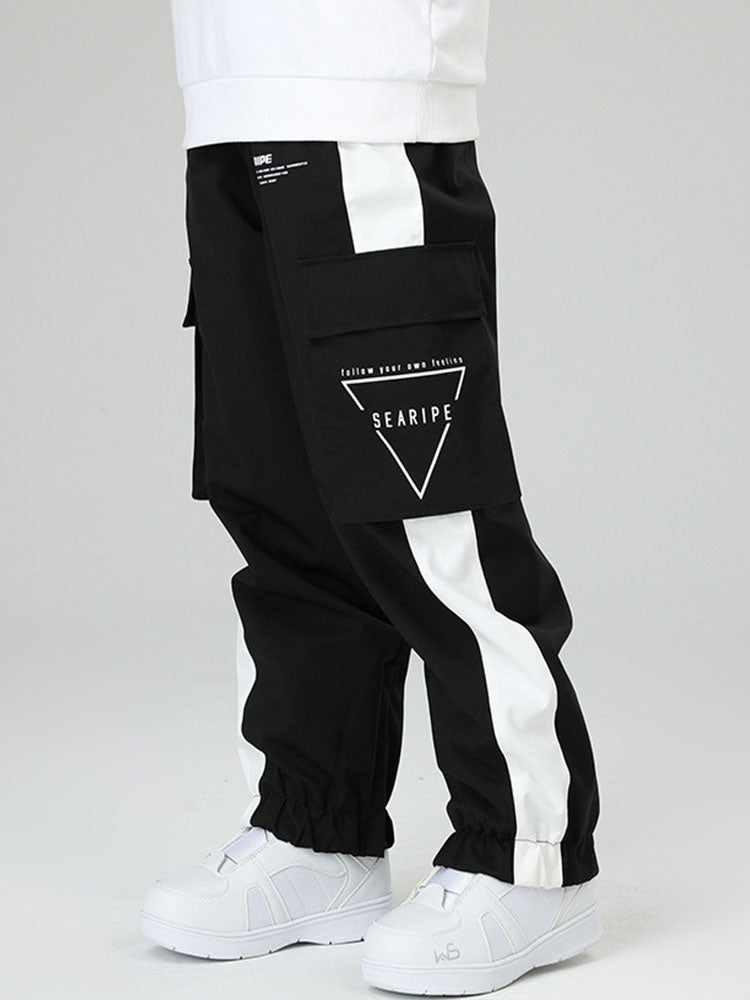 Men's & Women's 3L Baggy Cargo Snow Pants