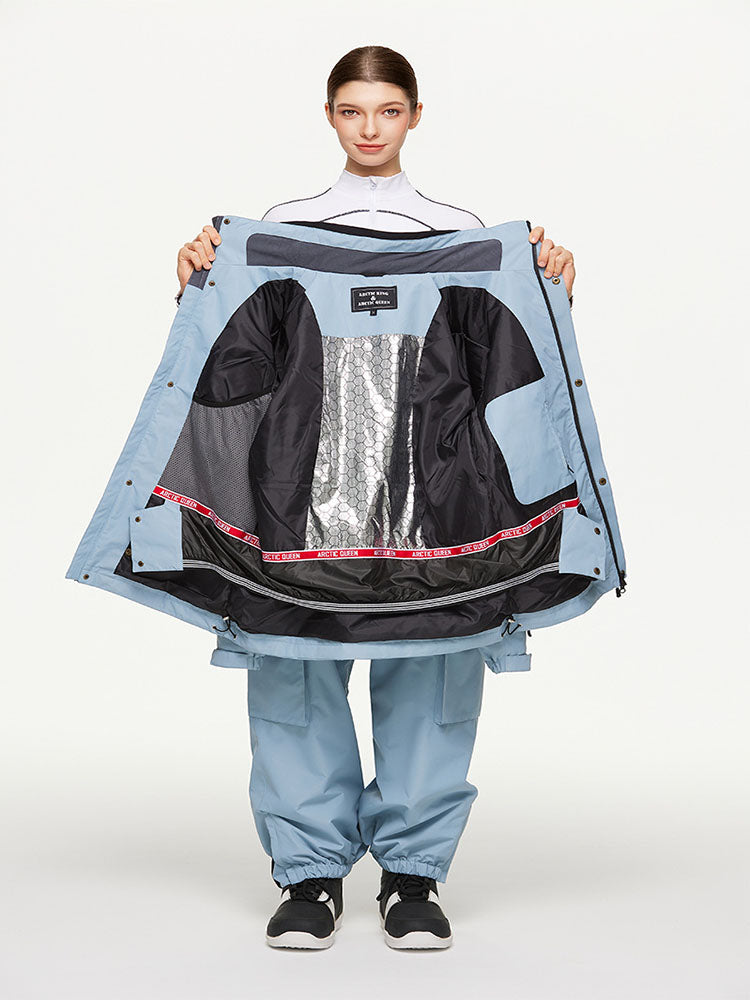Women's Insulated Ski Jacket & Cargo Pants Set