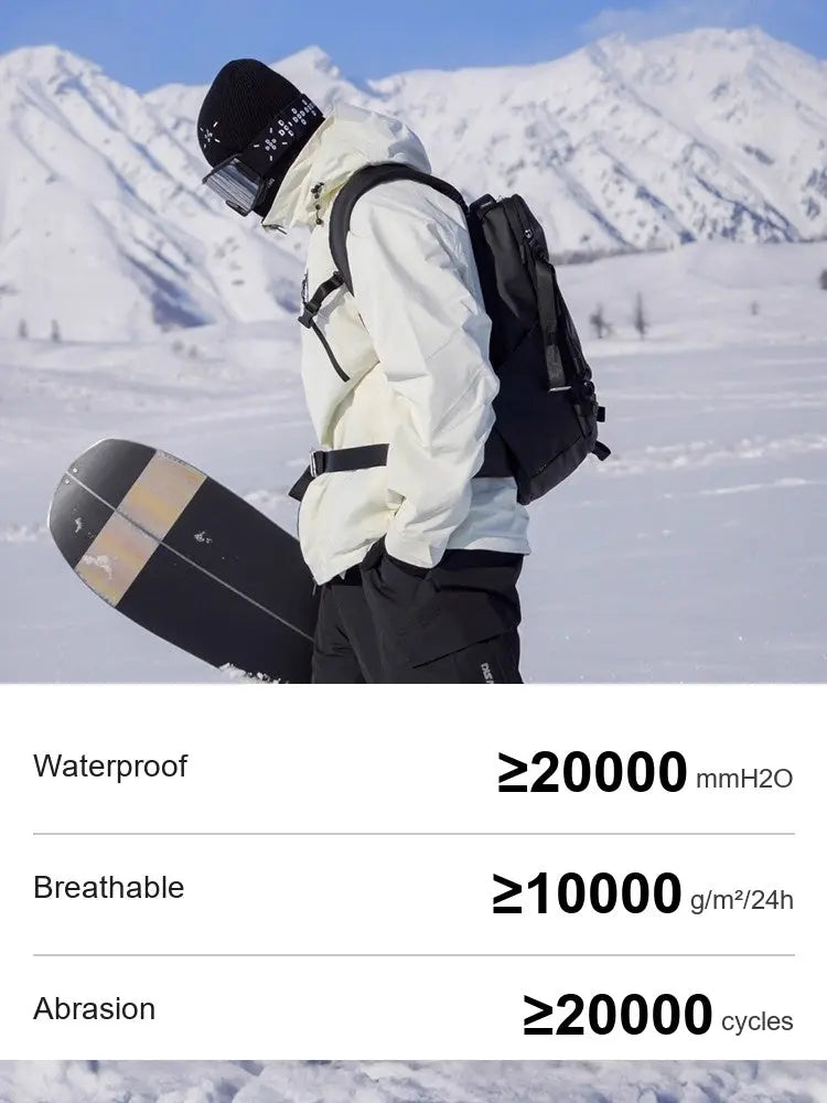 Adult 3L Hardshell Snowboard Ski Pants | 20K Waterproof Unisex