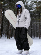 Women's 20K Waterproof Baggy Ski Snow Jacket