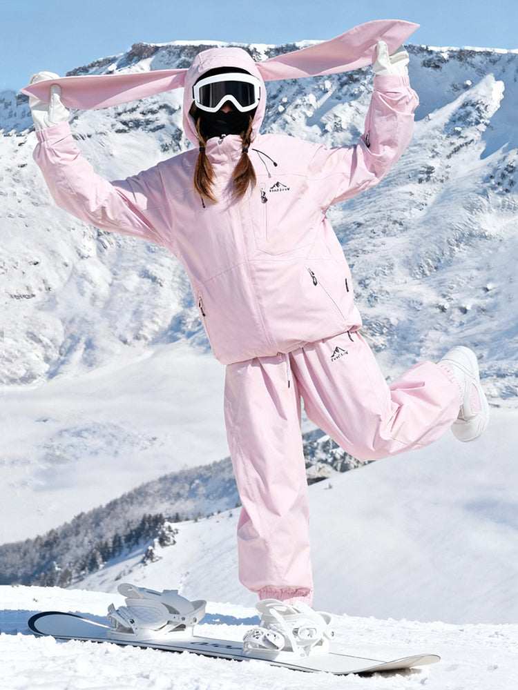 Women's 10K Ski Jacket & Snow Bibs Set