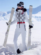 Women's Chic Full-Body One-Piece Ski Suit