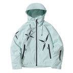 Women's Snowflake Ski Jacket – Waterproof Thermal Snow Coat
