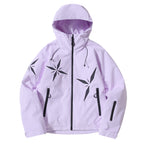 Women's Snowflake Ski Jacket – Waterproof Thermal Snow Coat