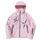 Women's Snowflake Ski Jacket – Waterproof Thermal Snow Coat