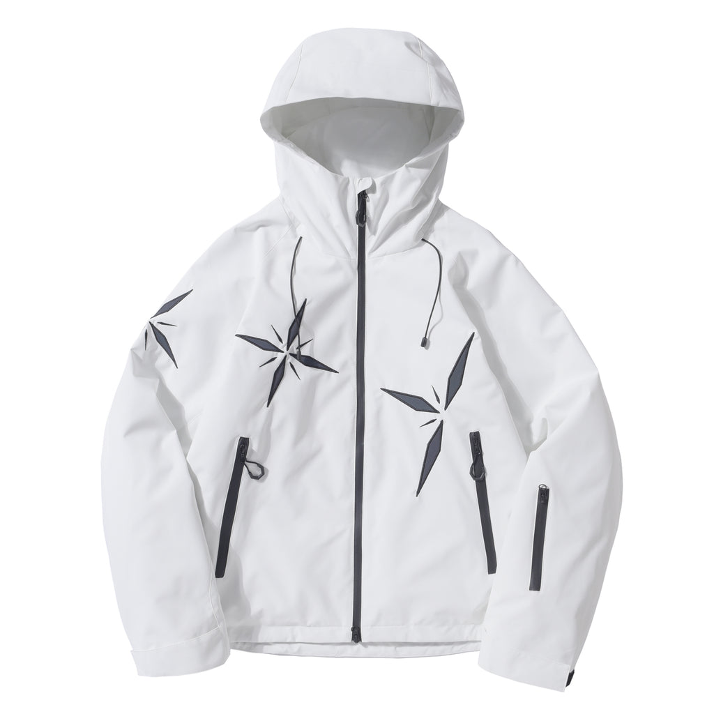 Women's Snowflake Ski Jacket – Waterproof Thermal Snow Coat