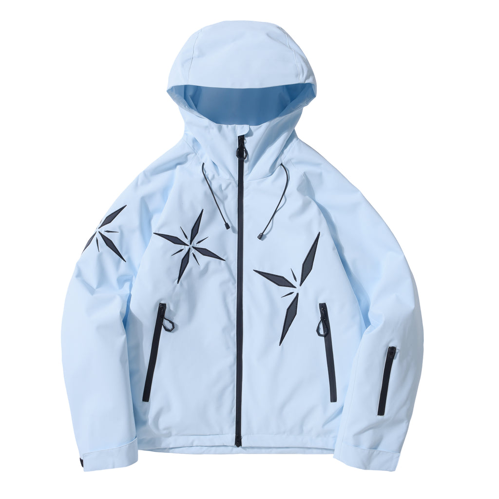 Women's Snowflake Ski Jacket – Waterproof Thermal Snow Coat