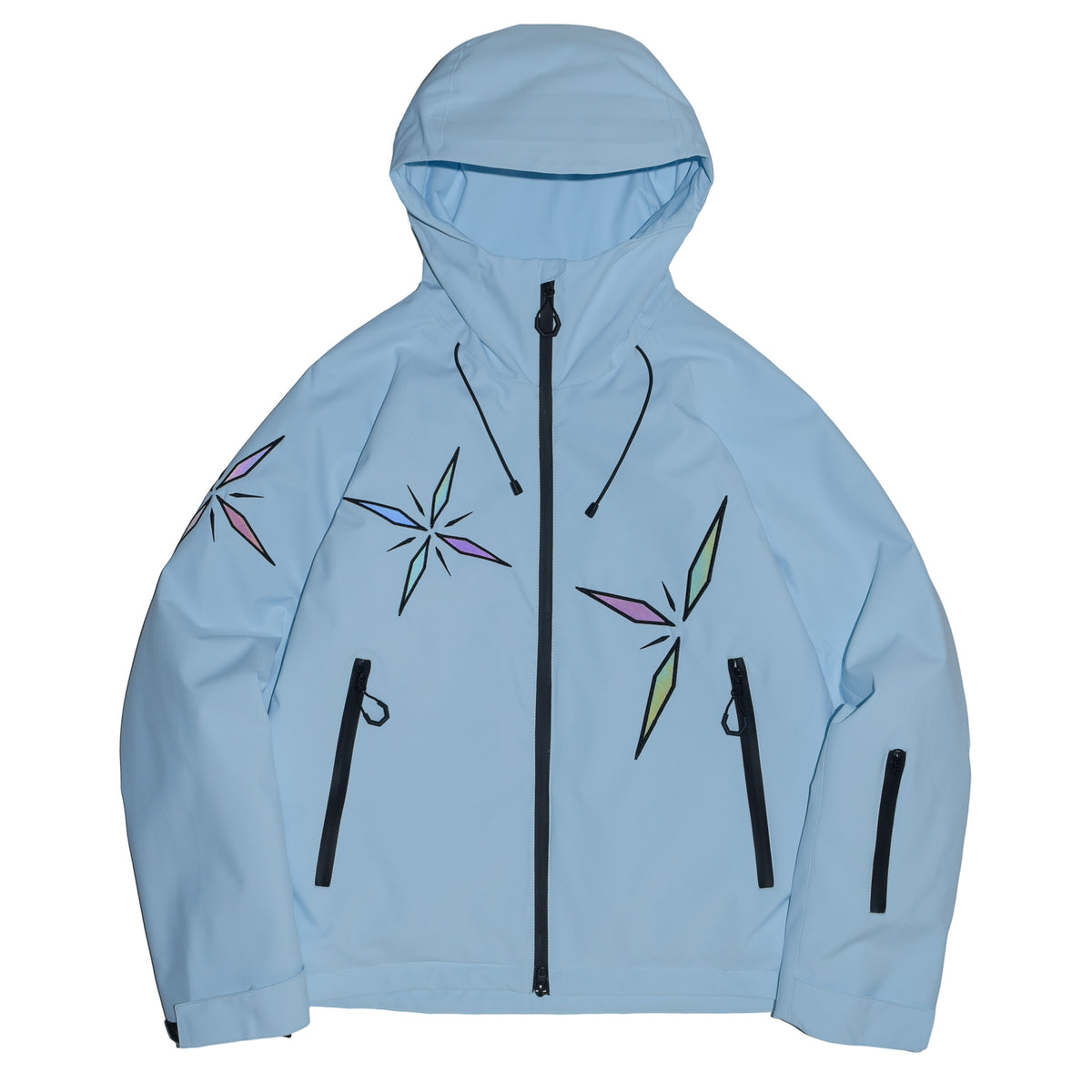 Women's Snowflake Ski Jacket – Waterproof Thermal Snow Coat