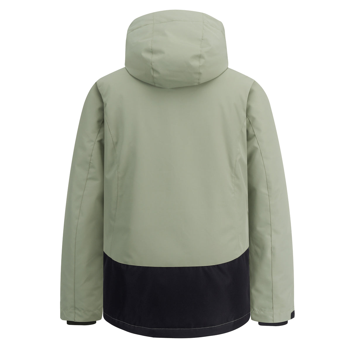 Unisex Color-Block Ski Jacket | Hooded Shell Snowboard Coat