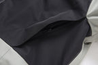 Unisex Color-Block Ski Jacket | Hooded Shell Snowboard Coat