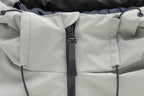 Unisex Color-Block Ski Jacket | Hooded Shell Snowboard Coat