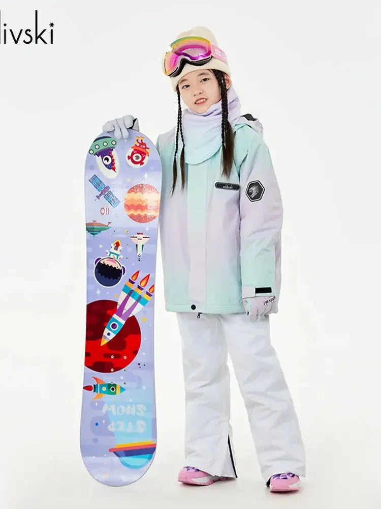 Kids Insulated Ski Bib Pants | 20K Waterproof Snow Overalls