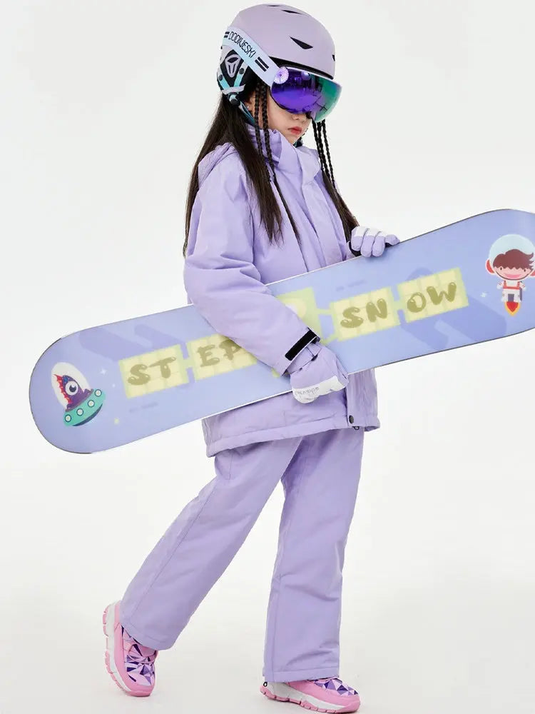 Kids Insulated Ski Bib Pants | 20K Waterproof Snow Overalls